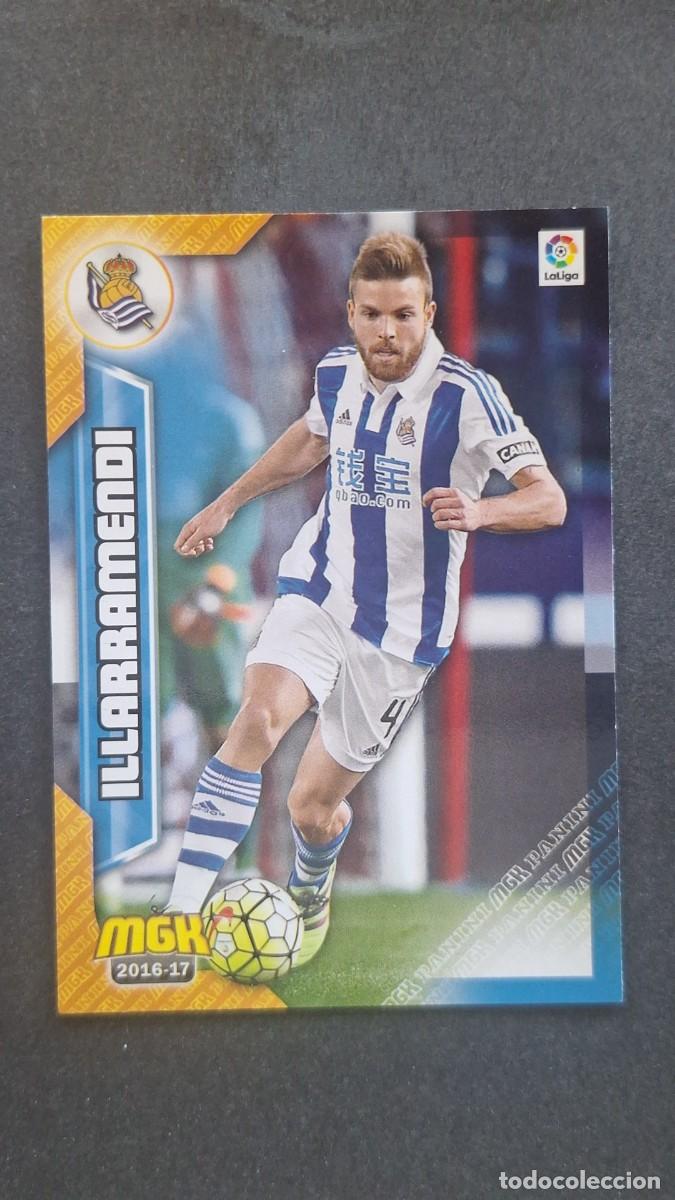 Fu&szlig;ball-Sticker: L1 ILLARRAMENDI REAL SOCIEDAD 417 PANINI MEGACRACKS 2016 2017 16 17