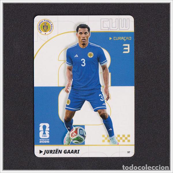 Football Stickers: FIFA WORLD CUP 2026 PANINI KAYOU JURIEN GAARI 97 CUW CURAZAO MUNDIAL ALBUM COLECCI&Oacute;N - ULTRA BOX