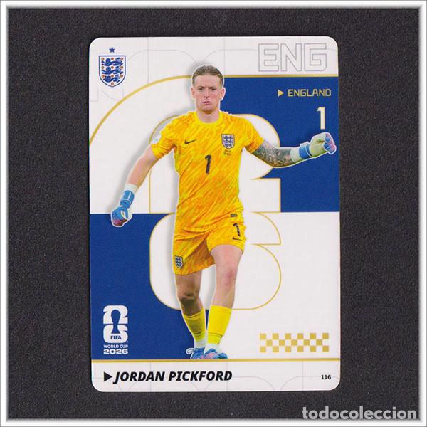Football Stickers: FIFA WORLD CUP 2026 PANINI KAYOU PICKFORD 116 ENG INGLATERRA MUNDIAL ALBUM COLECCI&Oacute;N - ULTRA BOX