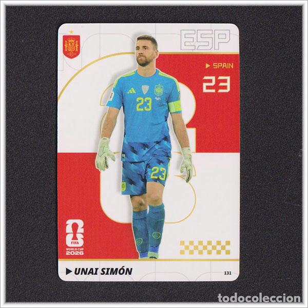 Football Stickers: FIFA WORLD CUP 2026 PANINI KAYOU UNAI SIMON 131 ESP ESPA&Ntilde;A MUNDIAL ALBUM COLECCI&Oacute;N - ULTRA BOX