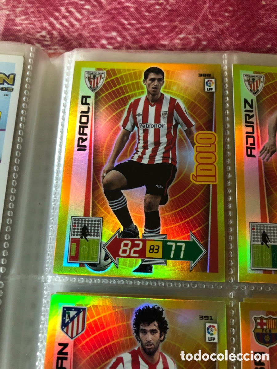 Cromos de Futebol: Adrenalyn 2012 2013 &iacute;dolo iraola 388 ath Bilbao