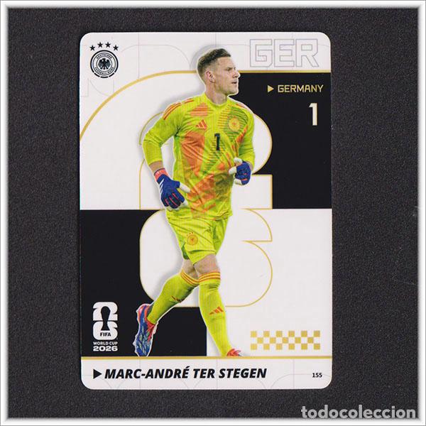 Cromos de Futebol: FIFA WORLD CUP 2026 PANINI KAYOU TER STEGEN 155 GER ALEMANIA MUNDIAL ALBUM COLECCI&Oacute;N - ULTRA BOX