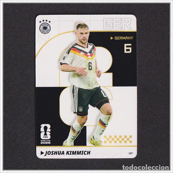 Cromos de f&uacute;tbol: FIFA WORLD CUP 2026 PANINI KAYOU KIMMICH 157 GER ALEMANIA MUNDIAL ALBUM COLECCI&Oacute;N - ULTRA BOX