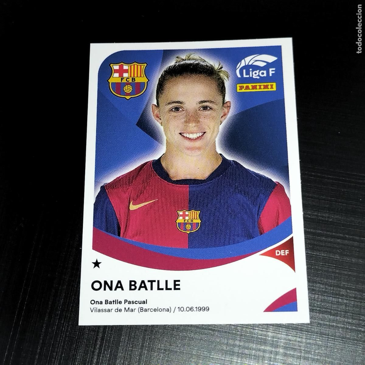 Cromos de f&uacute;tbol: 46 ONA BATLLE FC BARCELONA CROMOS LIGA F FEMENINA PANINI 2024 2025 24 25