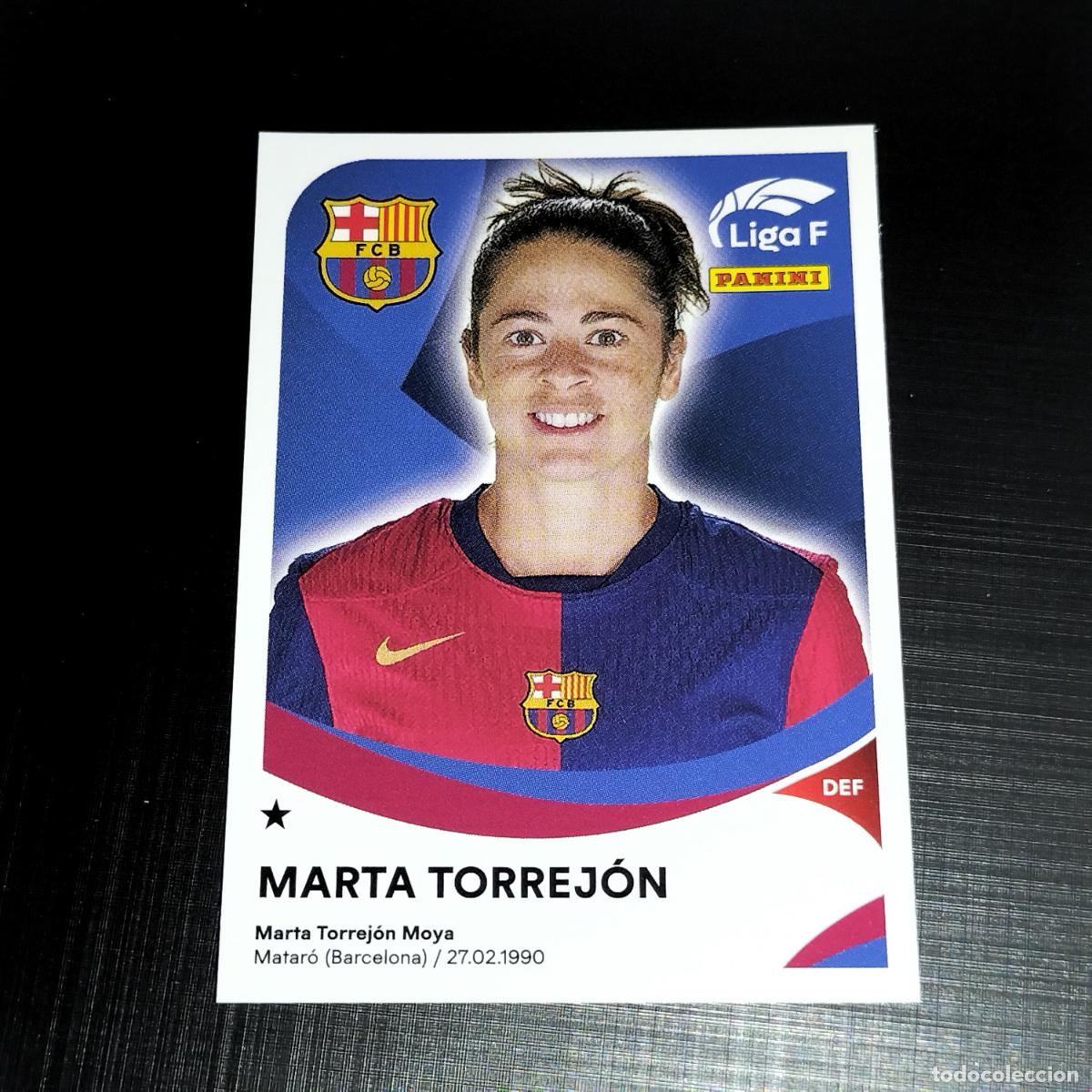Cromos de f&uacute;tbol: 47 A MARTA TORREJON FC BARCELONA CROMOS LIGA F FEMENINA PANINI 2024 2025 24 25