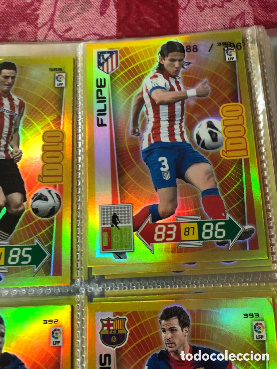 Cromos de f&uacute;tbol: Adrenalyn 2012 2013 &iacute;dolo Filipe 390 at Madrid