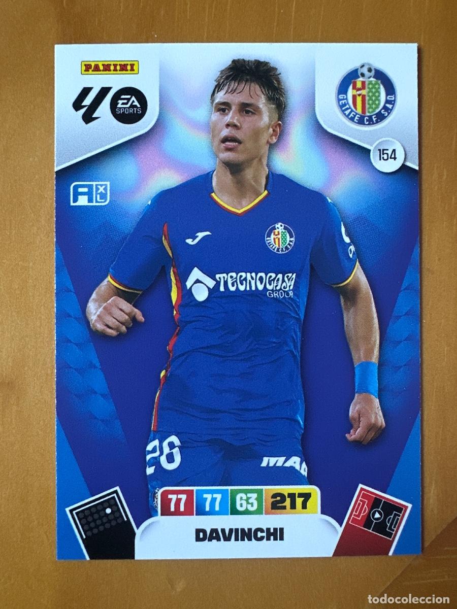 Cromos de f&uacute;tbol: 154 Davinchi, Getafe CF, Panini Adrenalyn XL La Liga 2025 2026 25 26