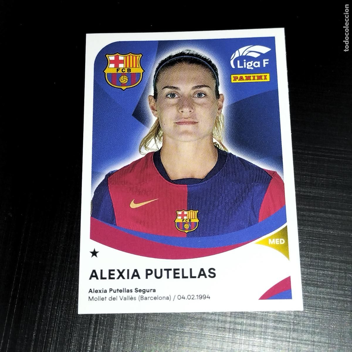 Cromos de f&uacute;tbol: 55 ALEXIA PUTELLAS FC BARCELONA CROMOS LIGA F FEMENINA PANINI 2024 2025 24 25