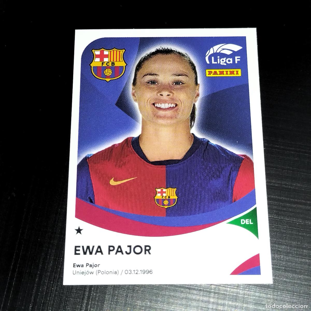 Cromos de f&uacute;tbol: 61 EWA PAJOR FC BARCELONA CROMOS LIGA F FEMENINA PANINI 2024 2025 24 25