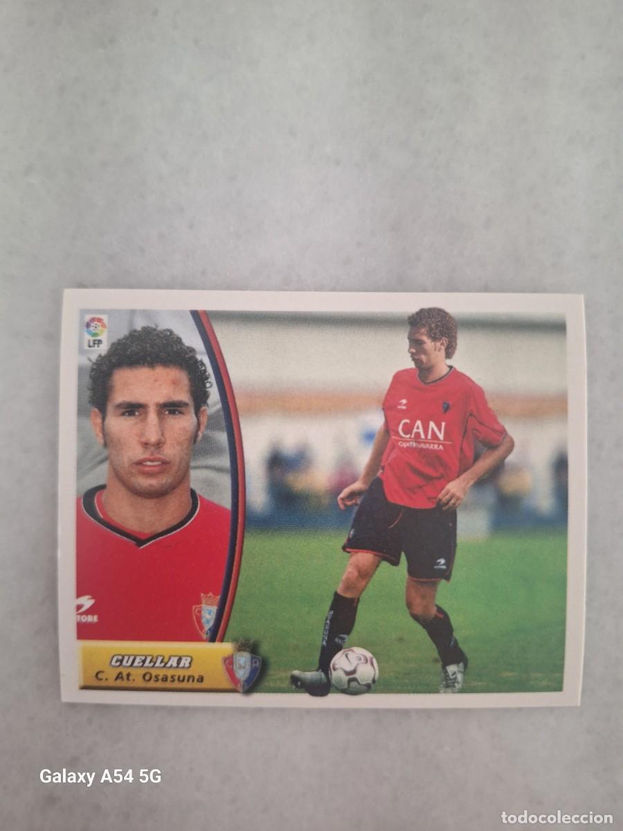 Cromos de f&uacute;tbol: COLOCA CUELLAR OSASUNA ESTE 03 04 NUEVO DE SOBRE