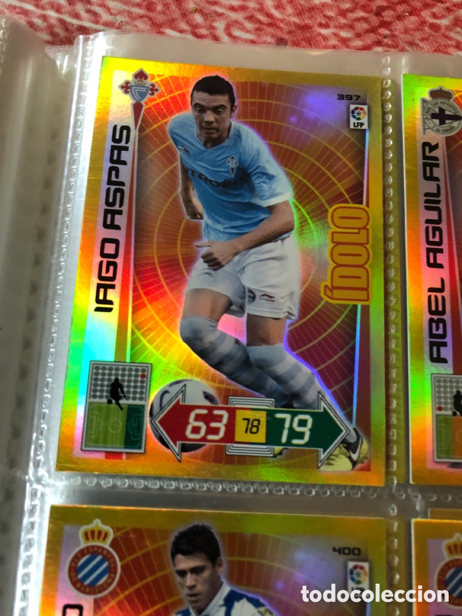 Cromos de f&uacute;tbol: Adrenalyn 2012 2013 &iacute;dolo iago aspas 397 celta