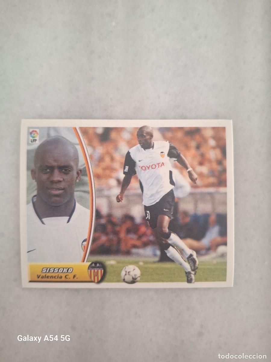Cromos de f&uacute;tbol: COLOCA SISSOKO VALENCIA ESTE 03 04 NUEVO DE SOBRE