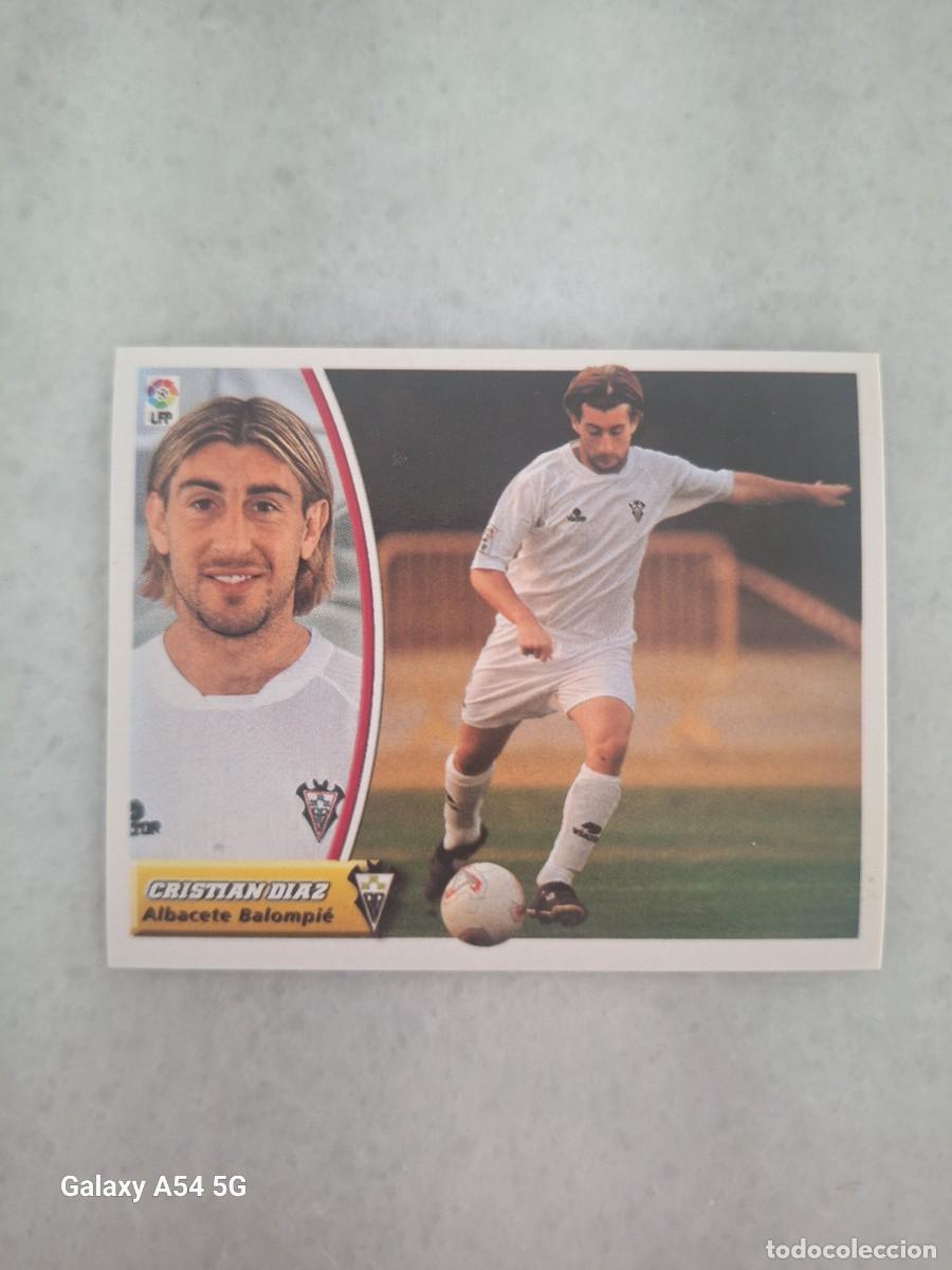 Cromos de f&uacute;tbol: COLOCA CRISTIAN DIAZ ALBACETE ESTE 03 04 NUEVO DE SOBRE