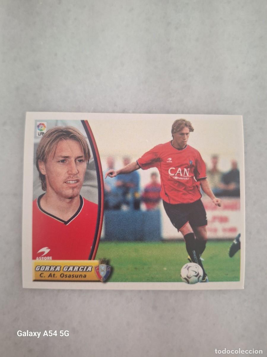 Football Stickers: COLOCA GORKA GARCIA OSASUNA ESTE 03 04 NUEVO DE SOBRE