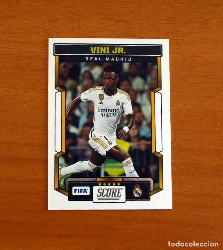 Cromos de f&uacute;tbol: Real Madrid - N&ordm; 176 Vini JR. Vin&iacute;cius - Panini 2023-2024-23-24 Score FIFA Soccer