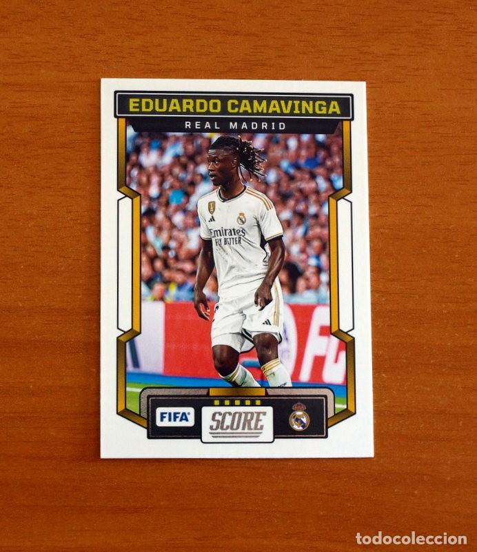 Cromos de f&uacute;tbol: Real Madrid - N&ordm; 177 Eduardo Camavinga - Panini 2023-2024-23-24 Score FIFA Soccer