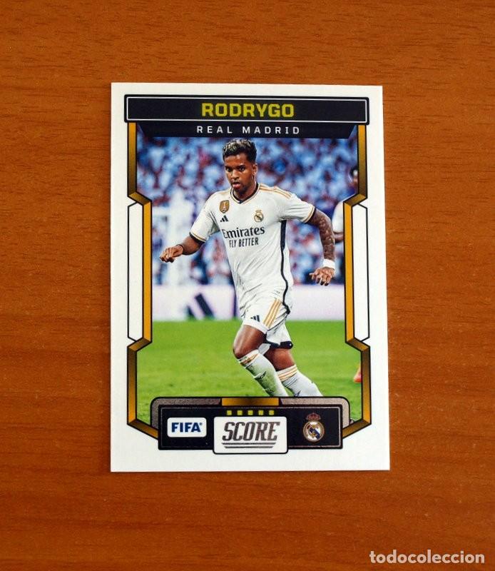 Cromos de f&uacute;tbol: Real Madrid - N&ordm; 178 Rodrygo - Panini 2023-2024-23-24 Score FIFA Soccer