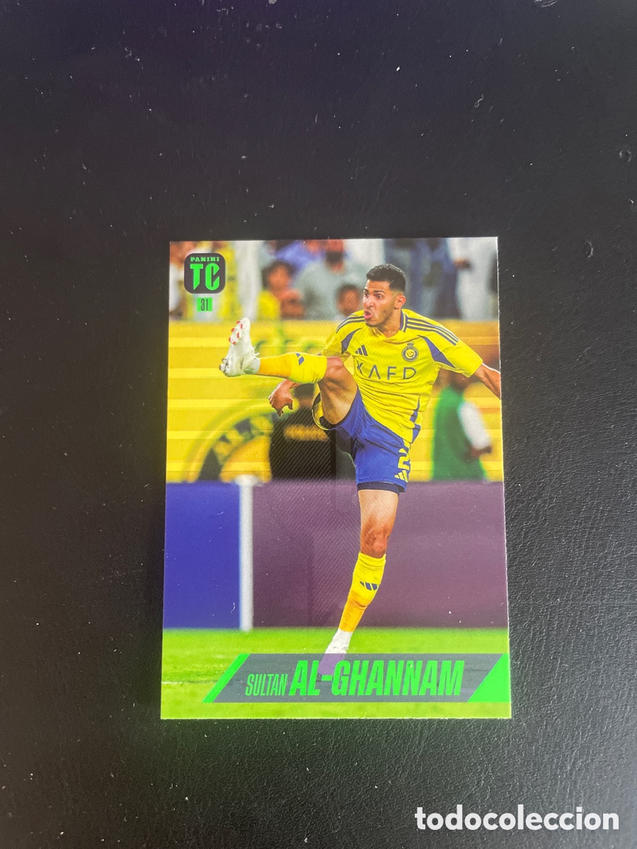 Cromos de f&uacute;tbol: Sultan Al-Ghannam Panini Top Class