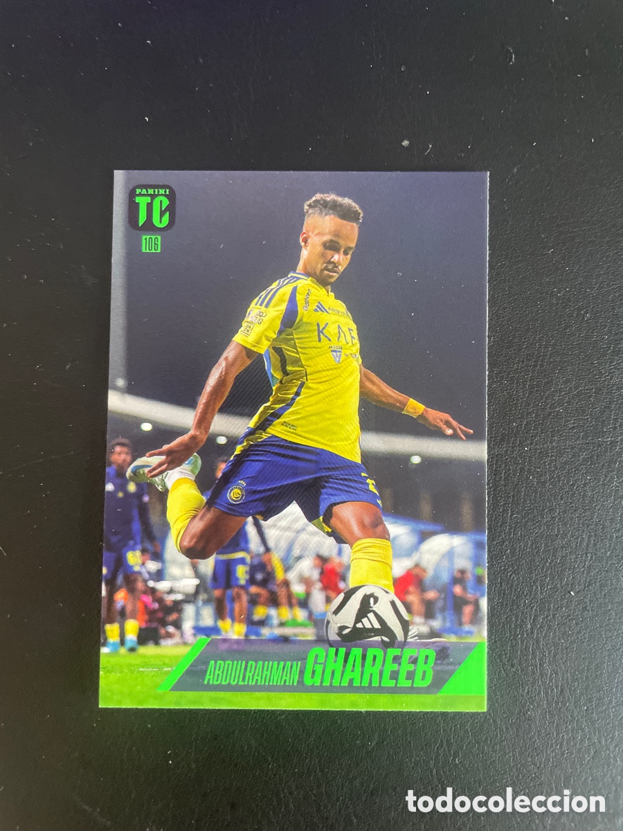 Cromos de f&uacute;tbol: Abdulrahman Ghareeb Panini Top Class