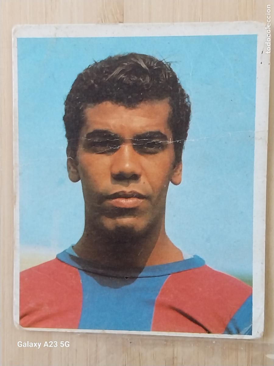 Cromos de f&uacute;tbol: MENDO&Ccedil;A MENDOZA BARCELONA A&Ntilde;O 1968 68 69 CAMPEONES BRUGUERA CROMO 46 SIN PEGAR NUNCA ORIGINAL