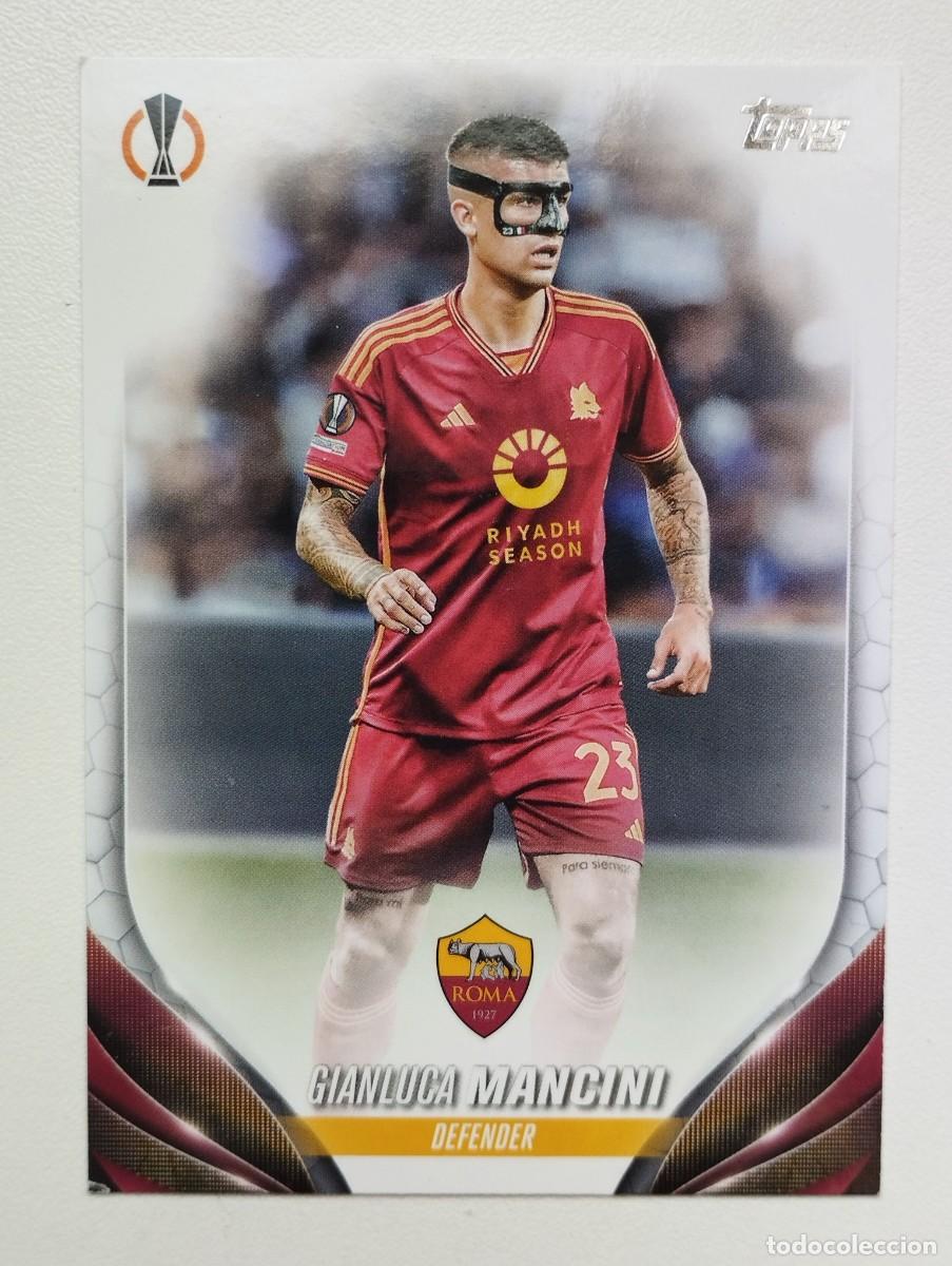 Cromos de f&uacute;tbol: CROMO CARD TOPPS CHAMPIONS LEAGUE 2023 2024 23 24 GIANLUCA MANCINI 47 ROMA