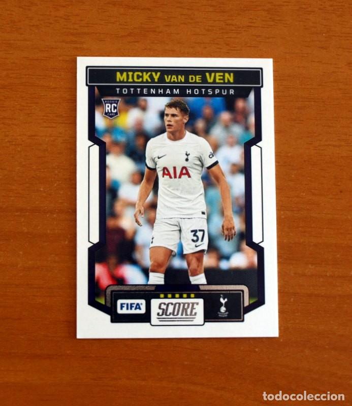 Cromos de f&uacute;tbol: Tottenham Hotspur - N&ordm; 195 Micky Van De Ven - Panini 2023-2024-23-24 Score FIFA Soccer