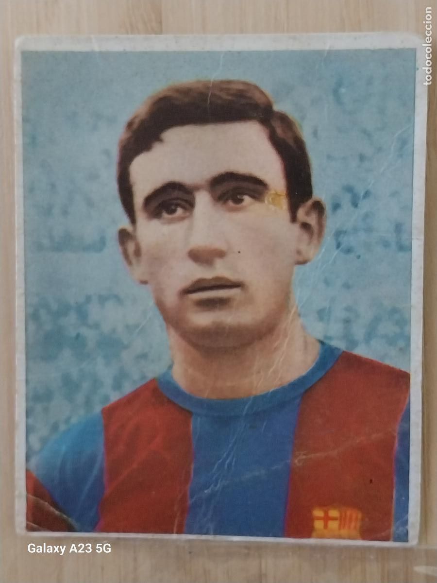 Cromos de f&uacute;tbol: ZABALZA FC BARCELONA A&Ntilde;O 1968 68 69 CAMPEONES BRUGUERA CROMO 39 SIN PEGAR NUNCA ORIGINAL