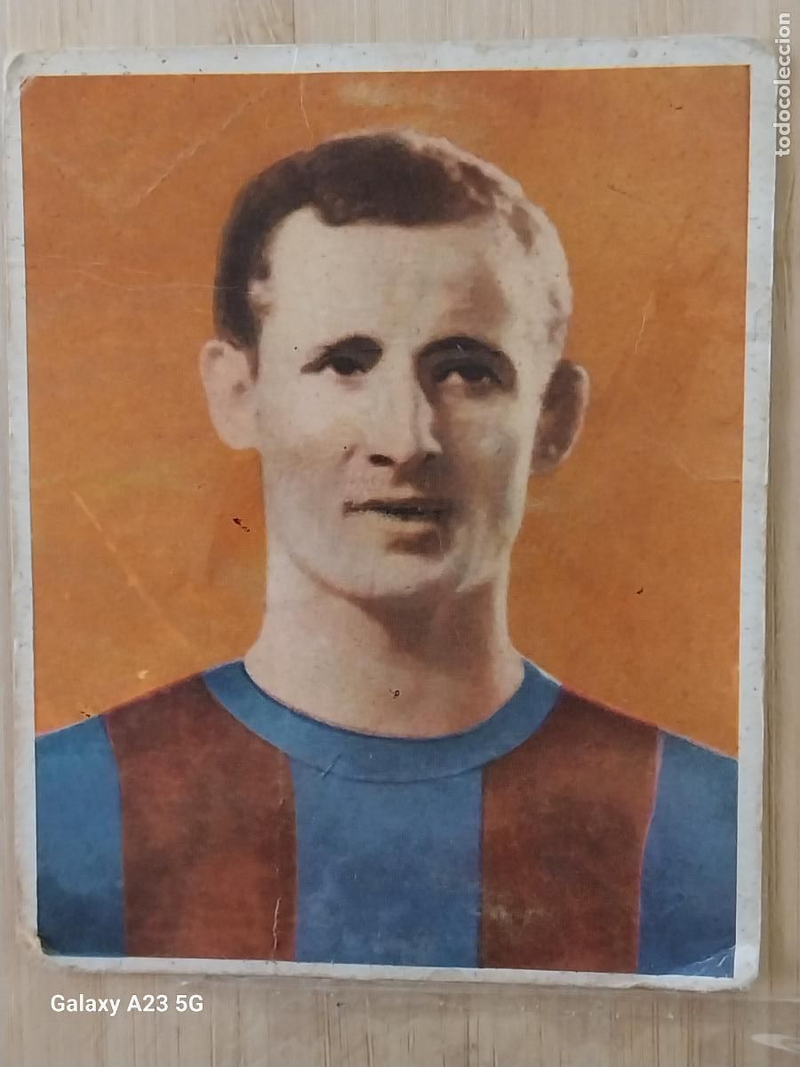Cromos de f&uacute;tbol: GALLEGO FC BARCELONA A&Ntilde;O 1968 68 69 CAMPEONES BRUGUERA CROMO 39 RECUPERADO ORIGINAL