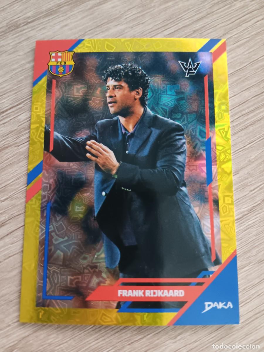Cromos de f&uacute;tbol: FRANK RIJKAARD DAKA FINAL WHISTLE - Foto 1