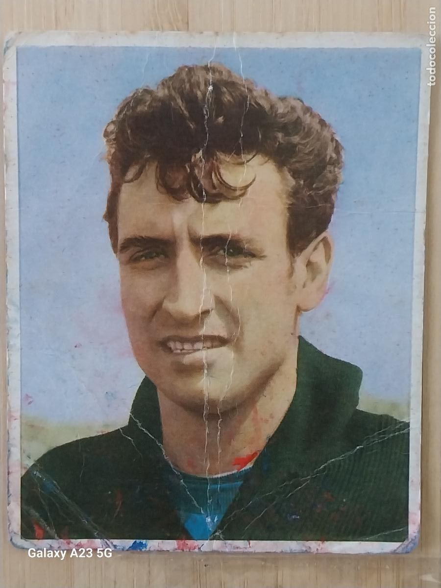 Cromos de f&uacute;tbol: SADURNI FC BARCELONA A&Ntilde;O 1968 68 69 CAMPEONES BRUGUERA CROMO 35 SIN PEGAR NUNCAORIGINAL