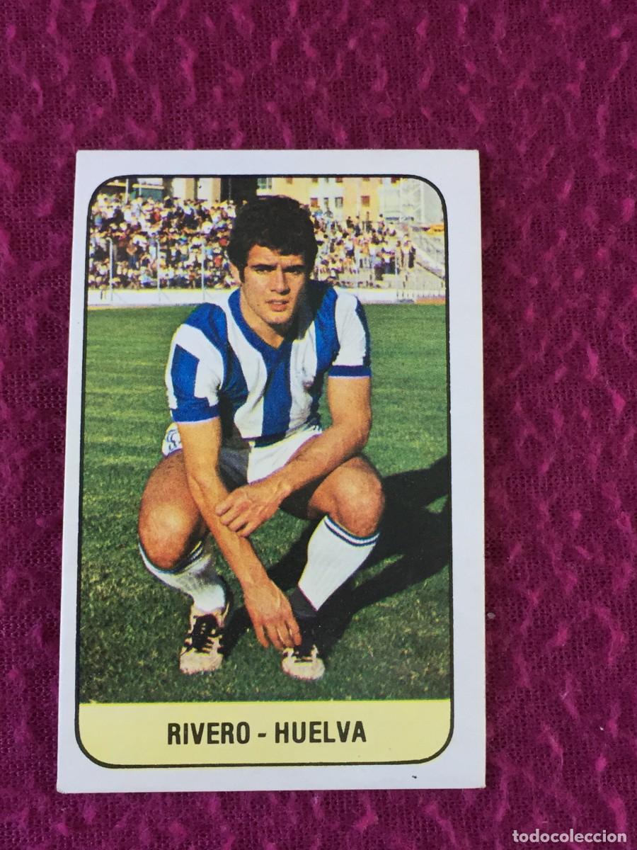 Cromos de f&uacute;tbol: Recreativo de Huelva - Rivero, Fichaje 19 - Ediciones Este 1978-1979, 78-79 - NUNCA PEGADO