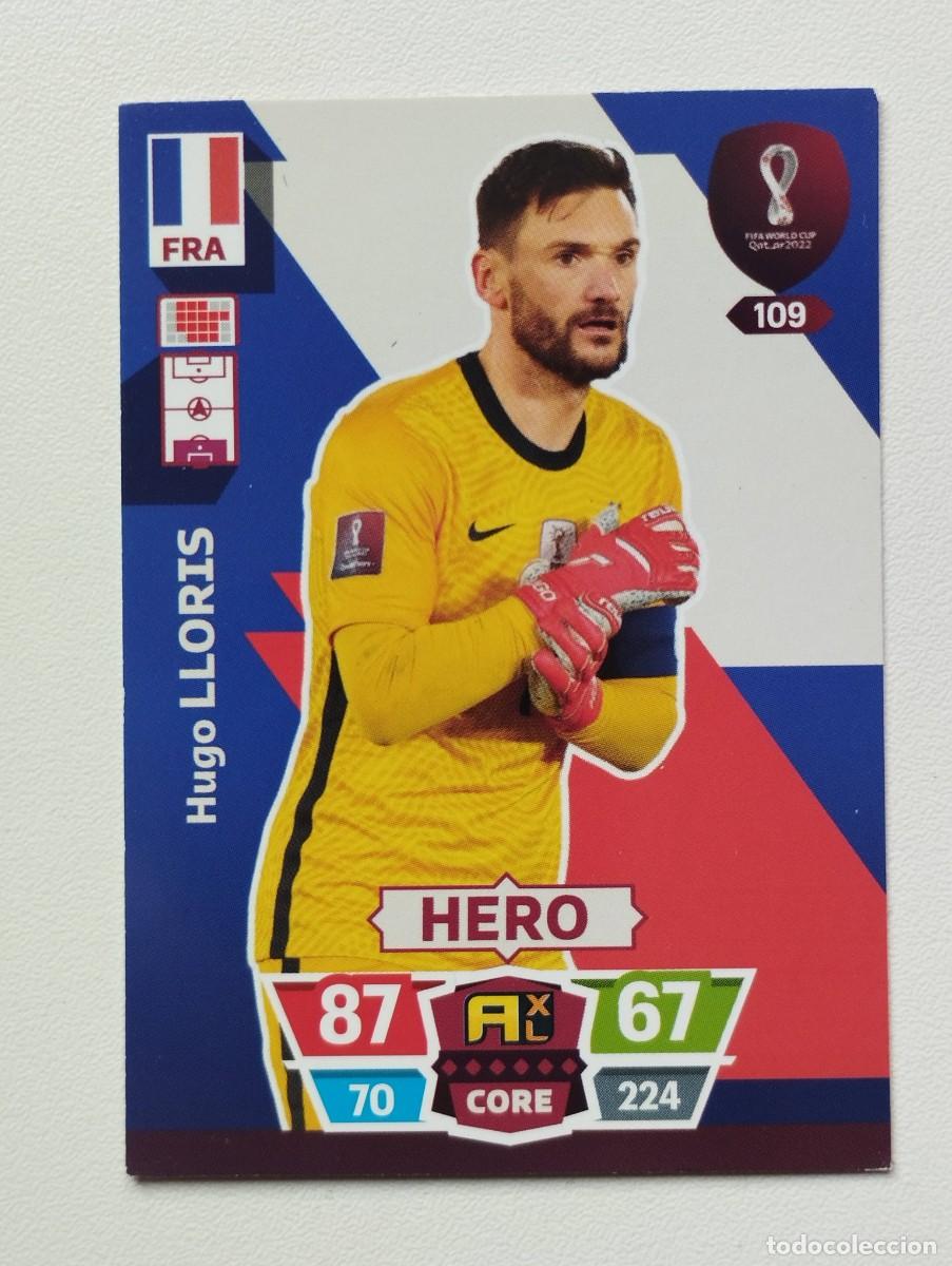Cartes &agrave; collectionner de Football: CROMO CARD 109 HUGO LLORIS FRANCIA PANINI ADRENALYN COPA MUNDIAL DE FUTBOL QATAR 2022