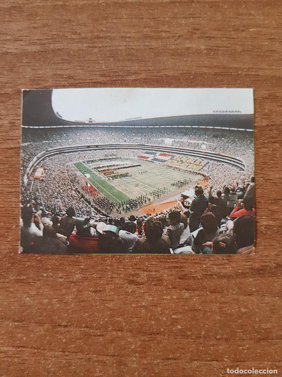 Cartes &agrave; collectionner de Football: N&deg;74 ESTADIO AZTECA M&Eacute;XICO F&Uacute;TBOL EN ACCI&Oacute;N DANONE 82 MUNDIAL ESPA&Ntilde;A 1982. NUNCA PEGADO, SIN PEGAR