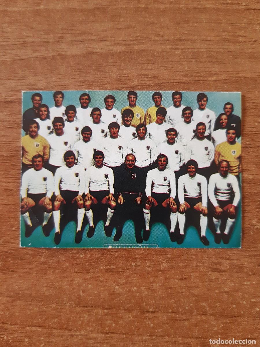 Cartes &agrave; collectionner de Football: N&deg;71 EQUIPO INGLATERRA 1966 F&Uacute;TBOL EN ACCI&Oacute;N DANONE 82 MUNDIAL ESPA&Ntilde;A 1982. NUNCA PEGADO, SIN PEGAR