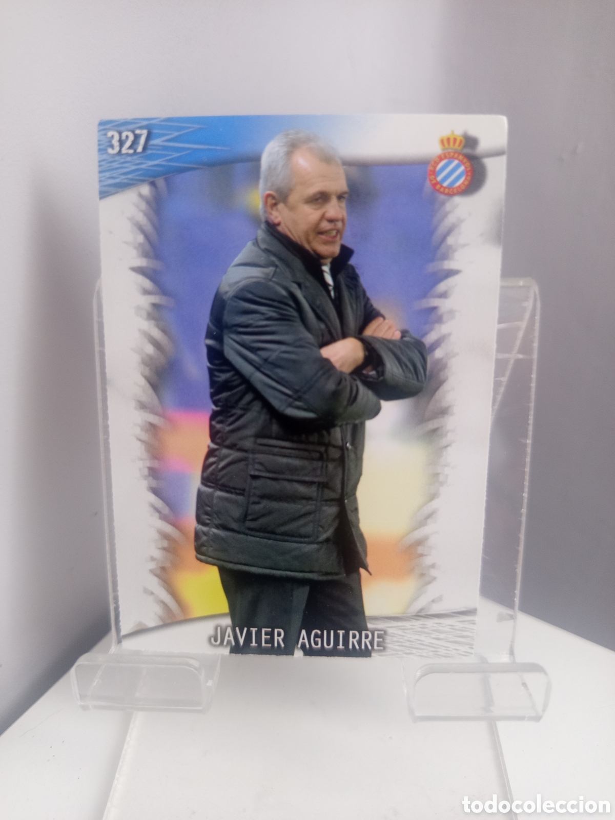 Cromos de f&uacute;tbol: ❇️ CROMO ⚽ JAVIER AGUIRRE ESPA&Ntilde;OL 327 FICHAS LIGA QUIZ 2014 13 14 2013 2014 MUNDICROMO ❇️