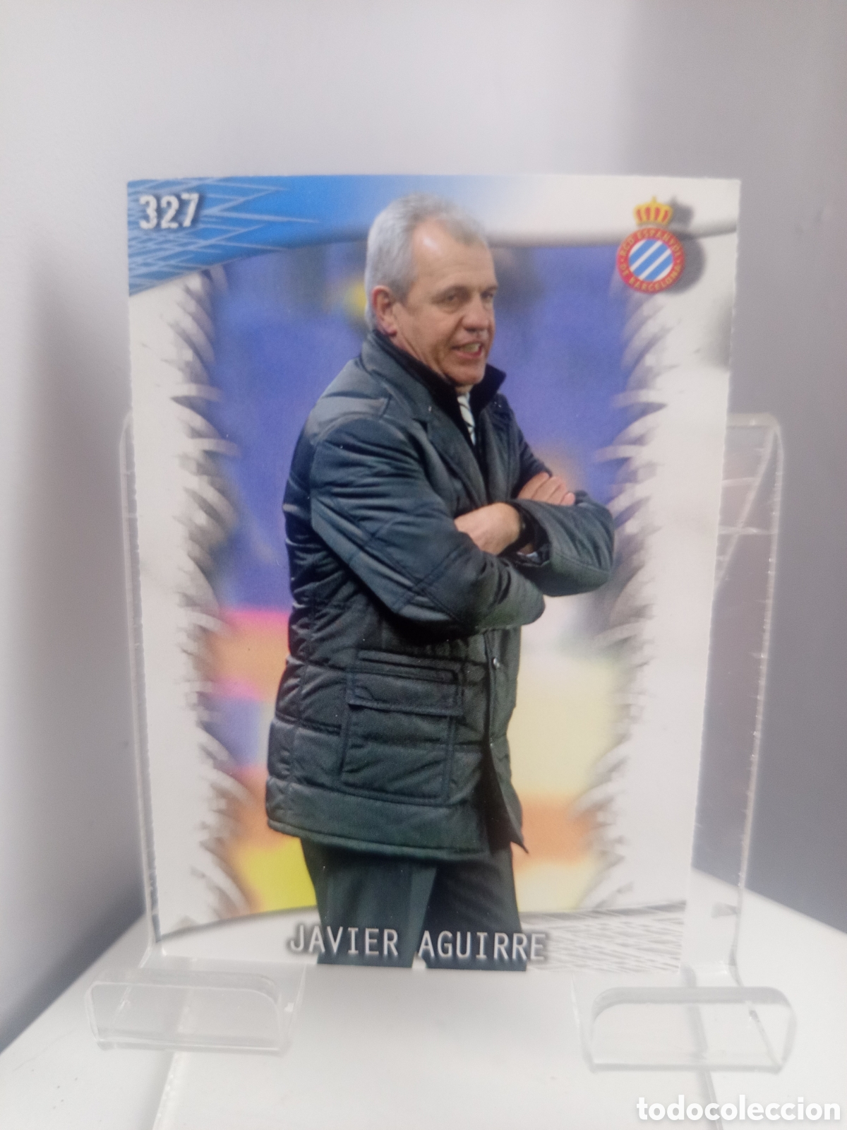 Cromos de f&uacute;tbol: ❇️ CROMO ⚽ JAVIER AGUIRRE ESPA&Ntilde;OL 327 FICHAS LIGA QUIZ 2014 13 14 2013 2014 MUNDICROMO ❇️