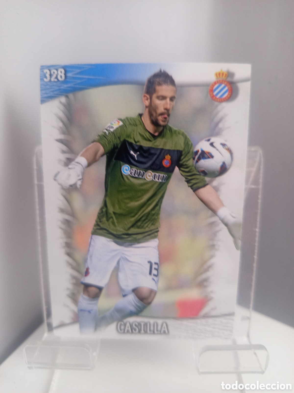 Cromos de f&uacute;tbol: ❇️ CROMO ⚽ CASILLA ESPA&Ntilde;OL 328 FICHAS LIGA QUIZ GAME 2014 13 14 2013 2014 MUNDICROMO ❇️