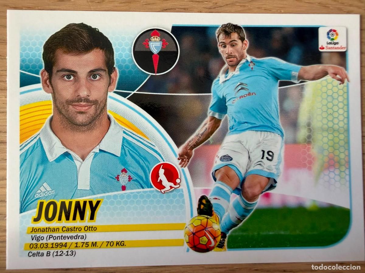 Cromos de f&uacute;tbol: 7 JONNY CELTA VIGO 16 17 2016 2017 LIGA SANTANDER COLECCIONES ESTE SIN PEGAR STICKER