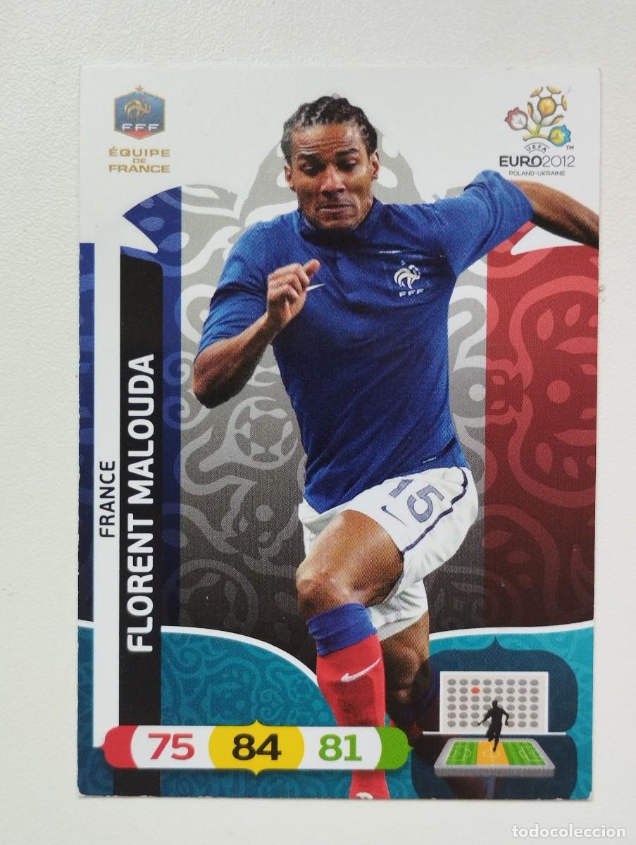Cromos de f&uacute;tbol: CROMO CARD ADRENALYN PANINI EUROCOPA POLONIA UCRANIA EURO 2012 UEFA FRANCIA 83 FLORENT MALOUDA