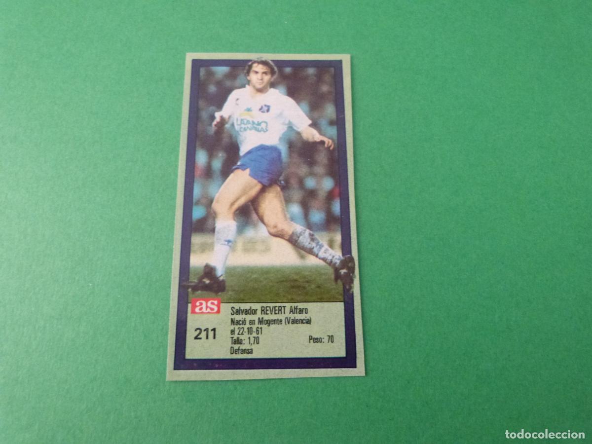 Cromos de f&uacute;tbol: CROMO FUTBOL REVERT C.D.TENERIFE RECORTADO N&ordm; 211 ASES DE LA LIGA 1989-1990/89-90 DIARIO AS