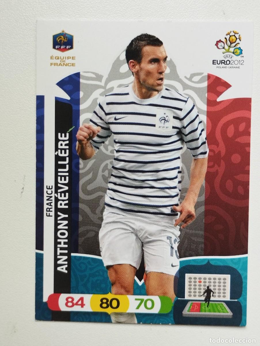 Cromos de f&uacute;tbol: CROMO CARD ADRENALYN PANINI EUROCOPA POLONIA UCRANIA EURO 2012 UEFA FRANCIA 79 REVEILLERE