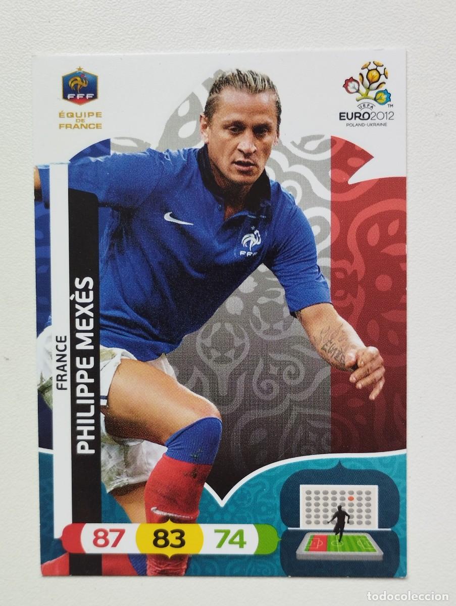 Cromos de f&uacute;tbol: CROMO CARD ADRENALYN PANINI EUROCOPA POLONIA UCRANIA EURO 2012 UEFA FRANCIA 82 PHILIPPE MEXES