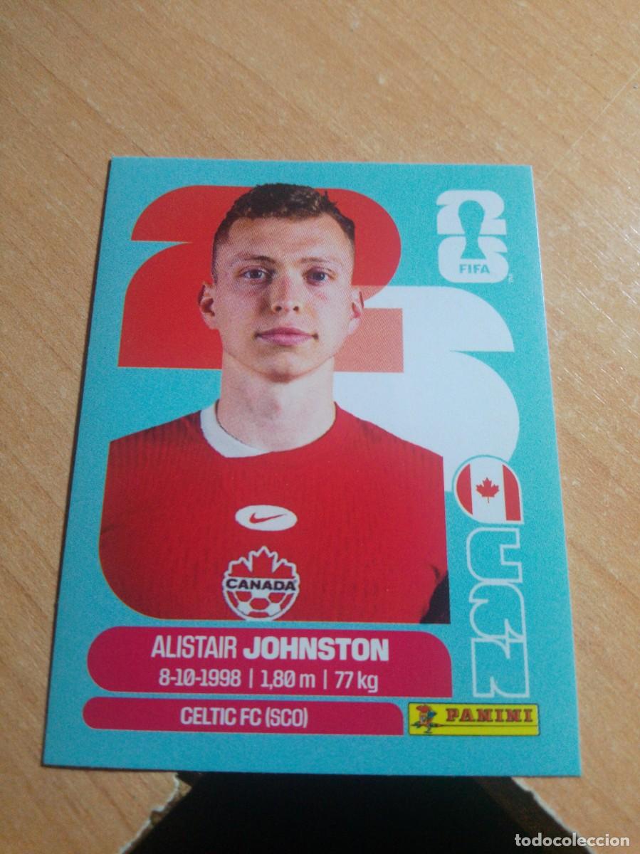 Cromos de f&uacute;tbol: JOHNSTON CANAD&Aacute; CAN 4 MUNDIAL FIFA WORLD CUP 2026 26 PANINI STICKERS NUEVO