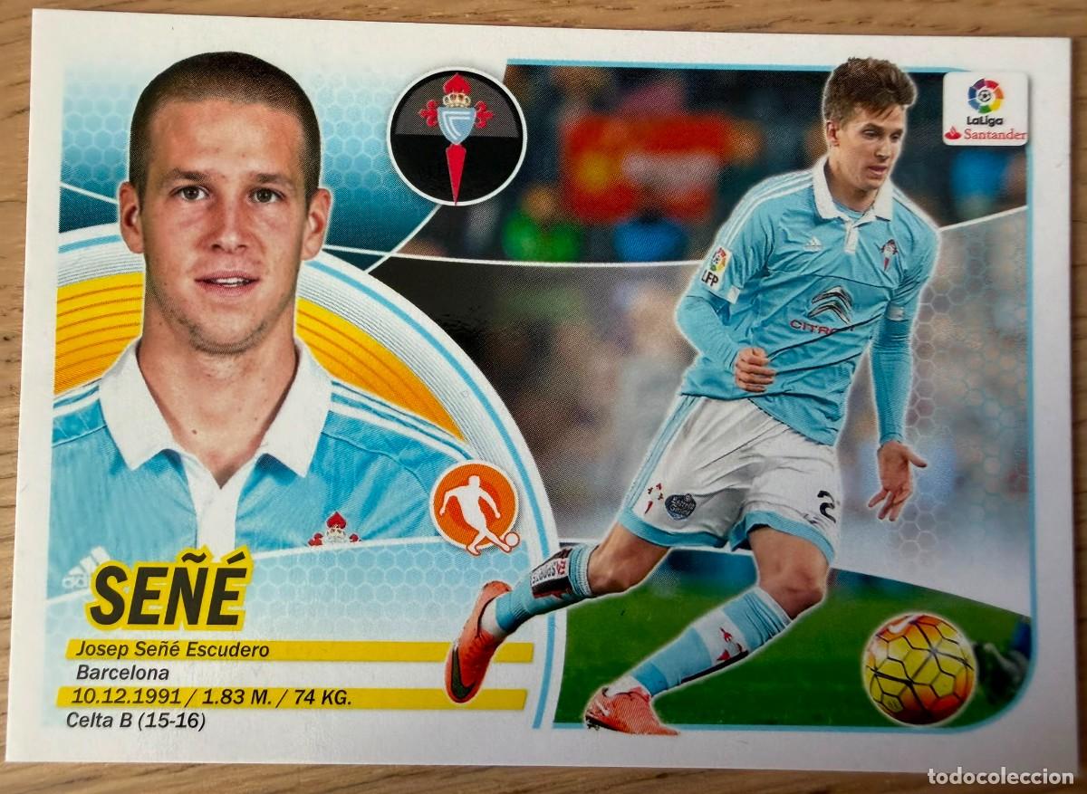 Cromos de f&uacute;tbol: 12B 12 B SE&Ntilde;E CELTA VIGO 16 17 2016 2017 LIGA SANTANDER COLECCIONES ESTE SIN PEGAR STICKER
