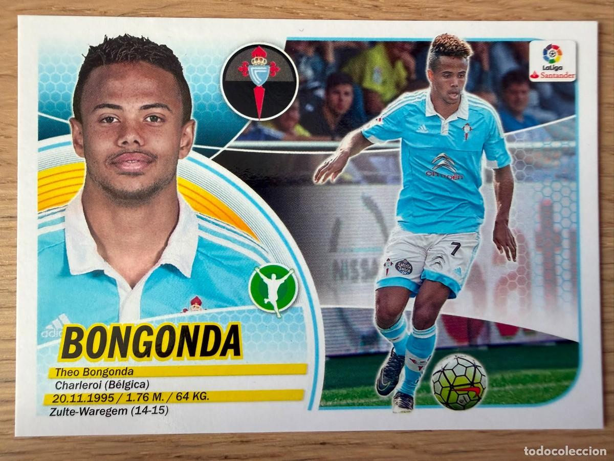 Cromos de Futebol: 14B 14 B BONGONDA CELTA VIGO 16 17 2016 2017 LIGA SANTANDER COLECCIONES ESTE SIN PEGAR STICKER
