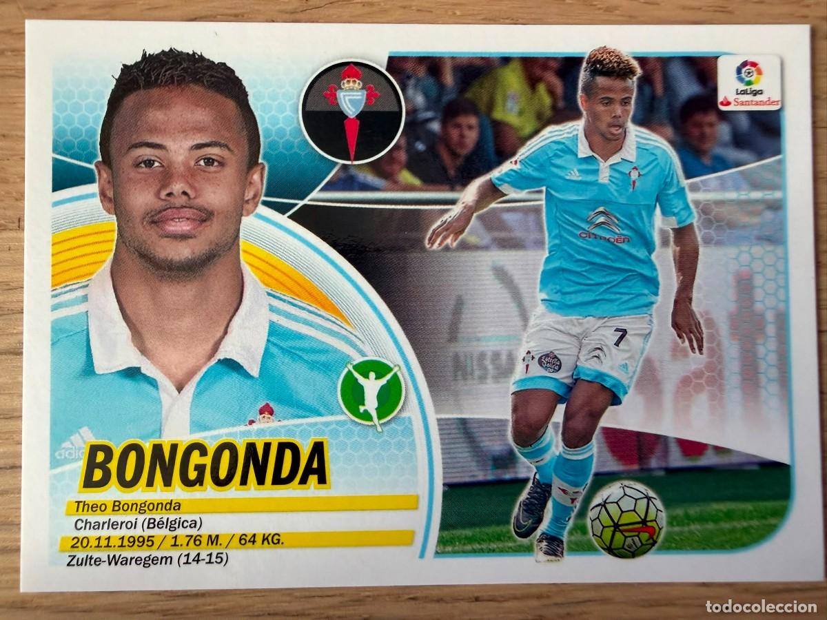 Cromos de Futebol: 14B 14 B BONGONDA CELTA VIGO 16 17 2016 2017 LIGA SANTANDER COLECCIONES ESTE SIN PEGAR STICKER