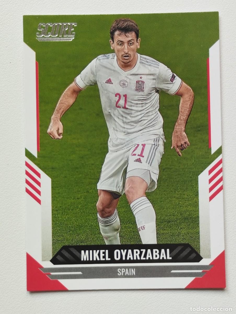 Cromos de f&uacute;tbol: CROMO CARD PANINI SCORE SOCCER 2021 2022 21 22 ESPA&Ntilde;A 93 MIKEL OYARZABAL