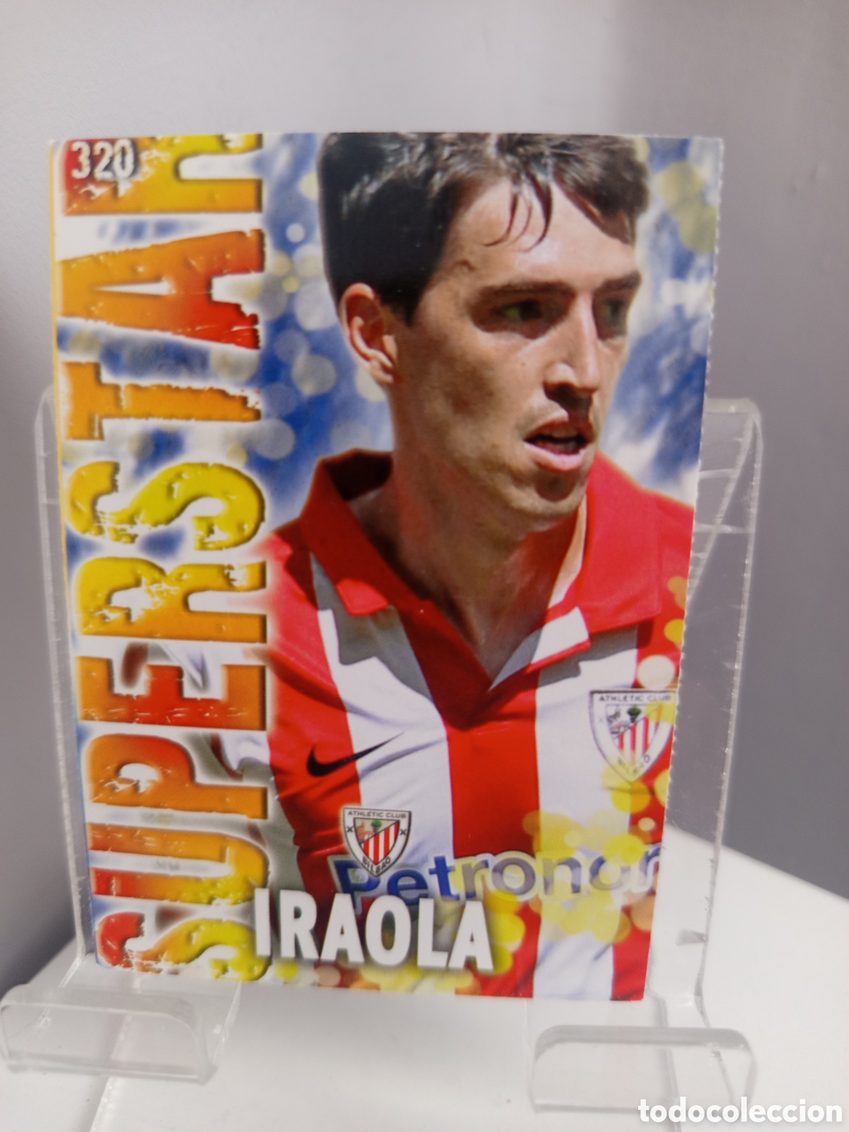 Cartes &agrave; collectionner de Football: ❇️ CROMO ⚽ IRAOLA ATHLETIC DE BILBAO 320 SUPERSTAR FICHAS LIGA 2014 13 14 2013 2014 MUNDICROMO ❇️