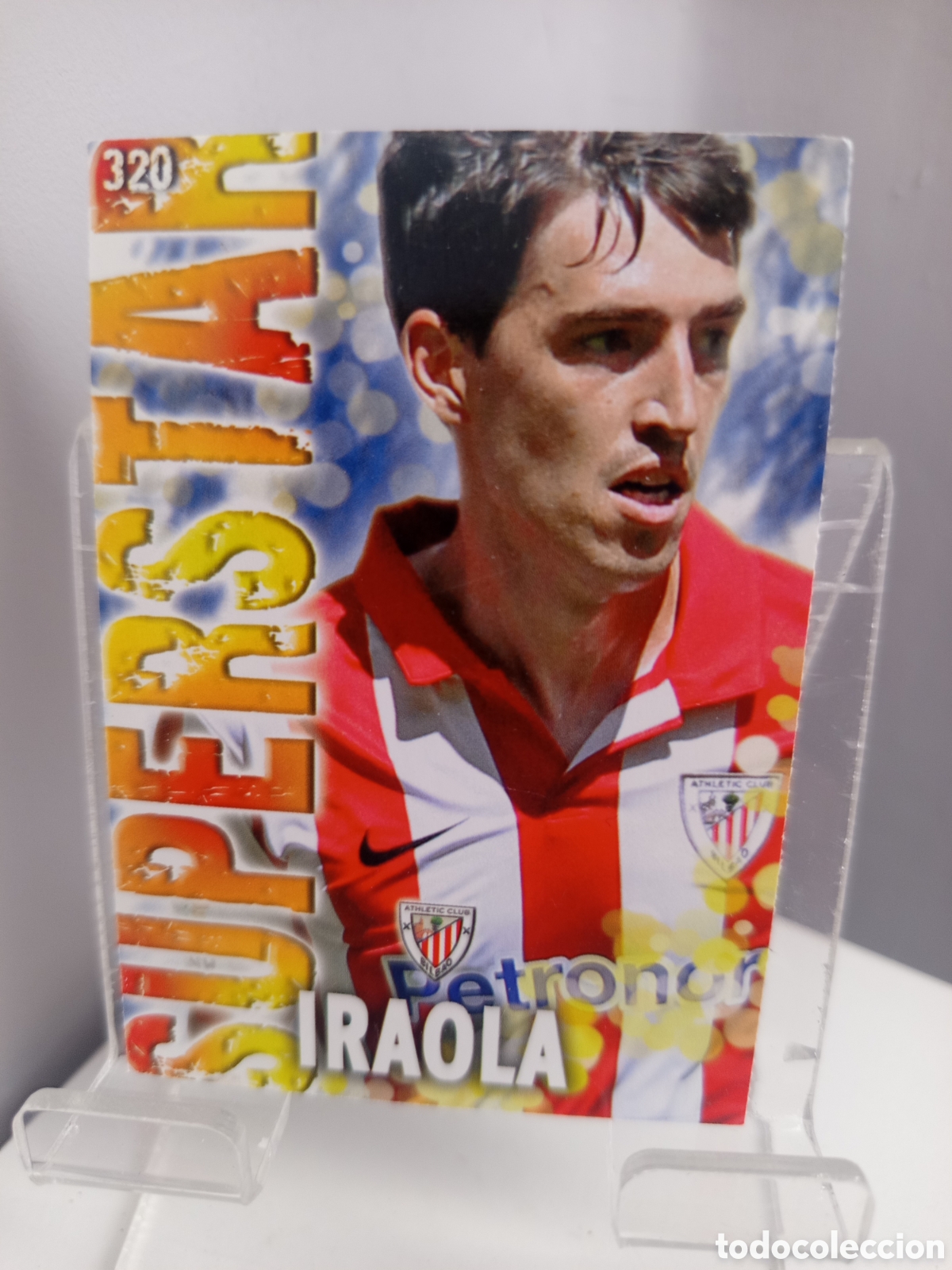 Cartes &agrave; collectionner de Football: ❇️ CROMO ⚽ IRAOLA ATHLETIC DE BILBAO 320 SUPERSTAR FICHAS LIGA 2014 13 14 2013 2014 MUNDICROMO ❇️