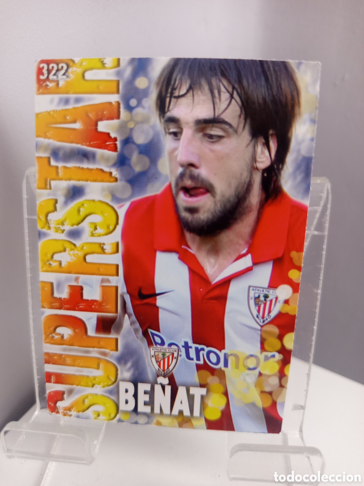 Cartes &agrave; collectionner de Football: ❇️ CROMO ⚽ BE&Ntilde;AT ATHLETIC DE BILBAO 322 SUPERSTAR FICHAS LIGA 2014 13 14 2013 2014 MUNDICROMO ❇️